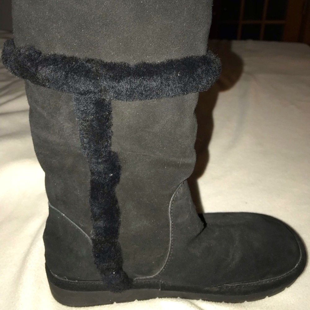 ❤️❤️ Michael Kors suede Sherpa boots Sz 8 EU Sz 39